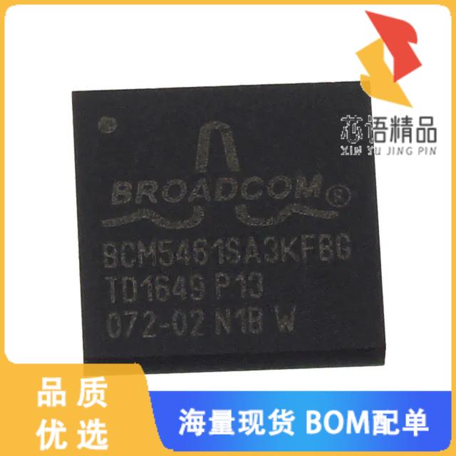 全新BCM5461SA3KFBG原装(IC TRANSCEIVER FULL/HALF