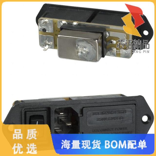 全新1-6609130-3原装(PWR ENT MOD RCPT IEC320-C14