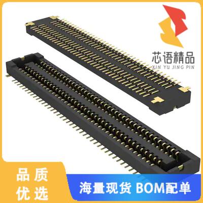 全新AXT580124原装(CONN SOCKET 80POS SMD GOLD)正品
