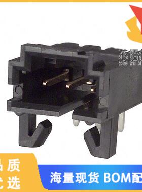 全新5-103673-2原装(CONN HEADER R/A 3POS 2.54MM)正品
