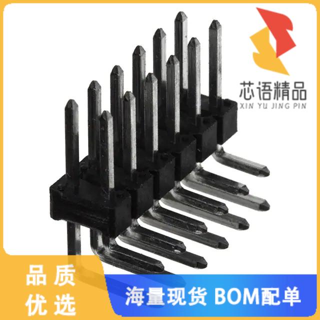 全新68021-412HLF原装(CONN HEADER R/A 12POS 2.54M