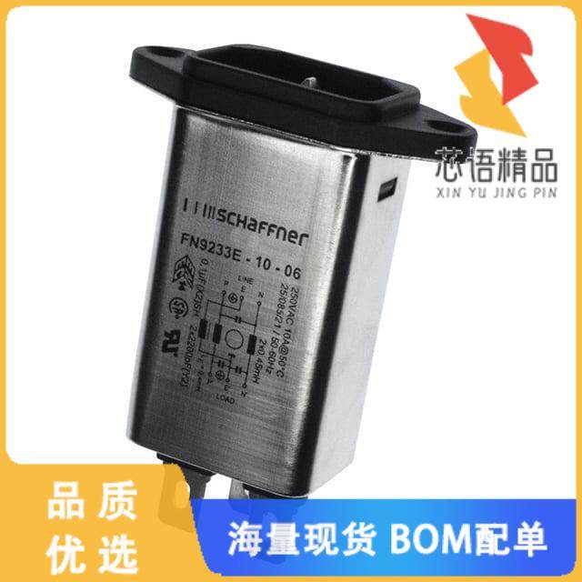 全新FN9233E-10-06原装(PWR ENT RCPT IEC320-C14 PA