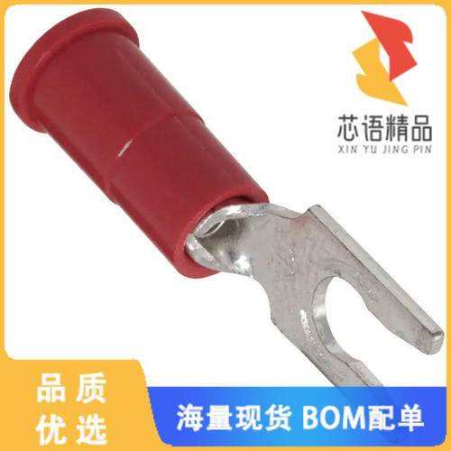 全新MVU18-6FLK原装(CONN SPADE TERM 18-22AWG #6 R