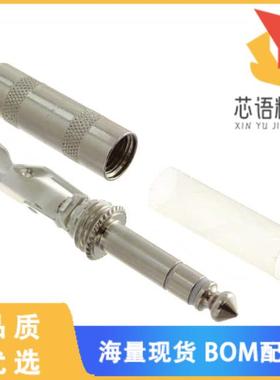 全新297原装(CONN PLUG STEREO 6.35MM 3COND)正品