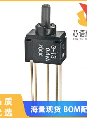 全新G13AW原装(SWITCH TOGGLE SPDT 0.4VA 28V)正品