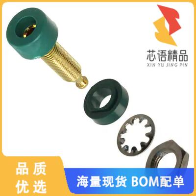 全新2854-5原装(CONN BANANA JACK TURRET GREEN)正品