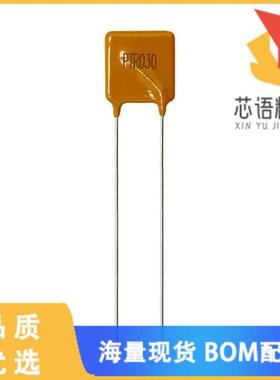 全新PTR030V0500-BK原装(PTC RESET FUSE 30V 5A RAD