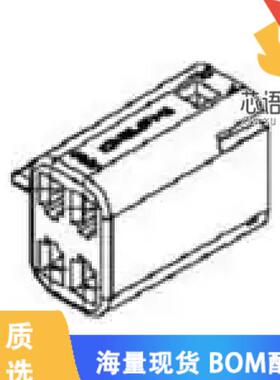 全新12047785原装(汽车 4P FEMALE BLACK 150 SERIES