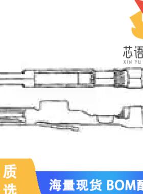 全新1-170291-1原装(CONN SOCKET 20-22AWG CRIMP TI