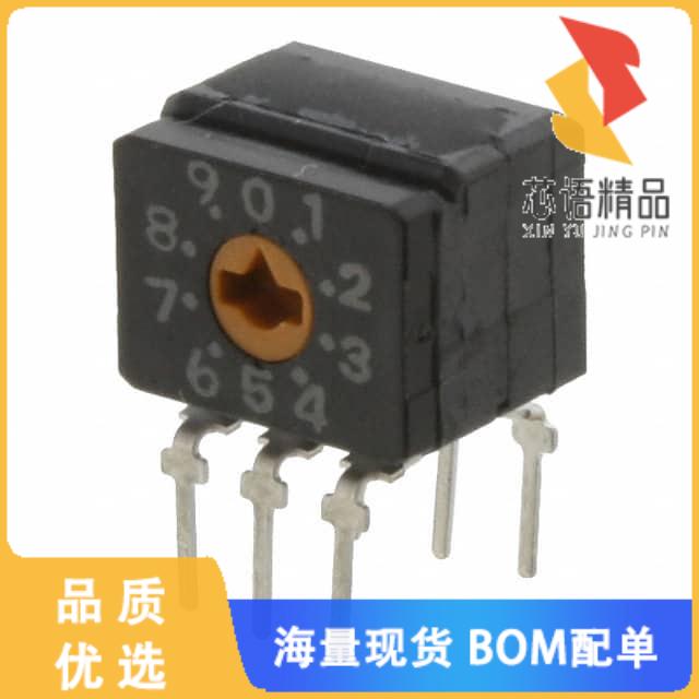 全新A6CV-10R原装(SWITCH ROTARY DIP BCD 100MA 30V)正品