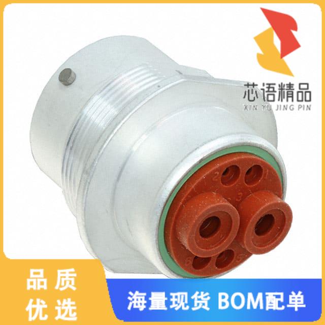 全新HD34-18-6PN原装(CONN RCPT HSNG MALE 6POS PNL