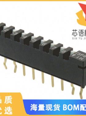 全新SPA08B原装(SWITCH SLIDE DIP SPST 10MA 20V)正品
