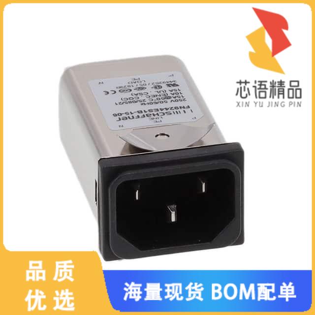 全新FN9244ES1B-15-06原装(PWR ENT RCPT IEC320-C14