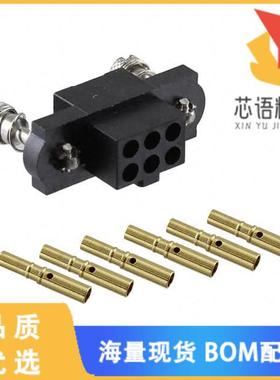 全新M80-4D10605FC原装(CONN RCPT 6POS CRIMP 22AWG