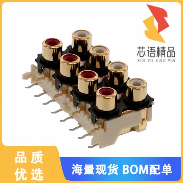 全新PJRAS4X2U01AUX原装(CONN RCA JACK MONO 3.2MM