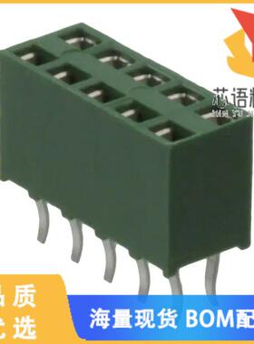 全新215307-5原装(CONN RCPT 10POS 0.1 GOLD PCB)正品