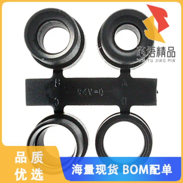 全新747746-1原装(CONN GROMMET DB9/15 BLACK)正品