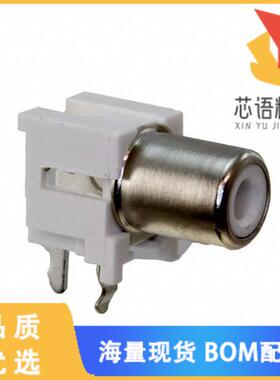 全新KLPX-0848A-2-W原装(CONN RCA PHONO JACK R/A W