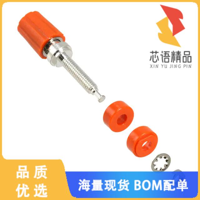 全新3760-3原装(CONN BIND POST KNURLED ORANGE)正品
