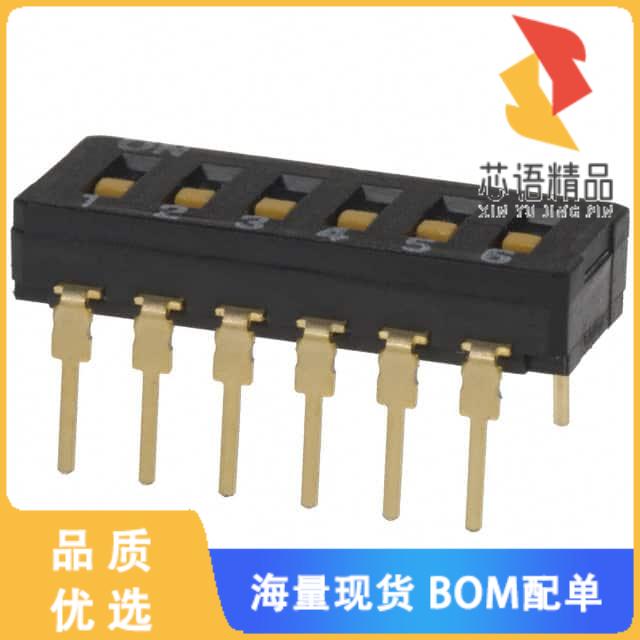 全新A6D-6100原装(SWITCH SLIDE DIP SPST 30MA 30V)正品