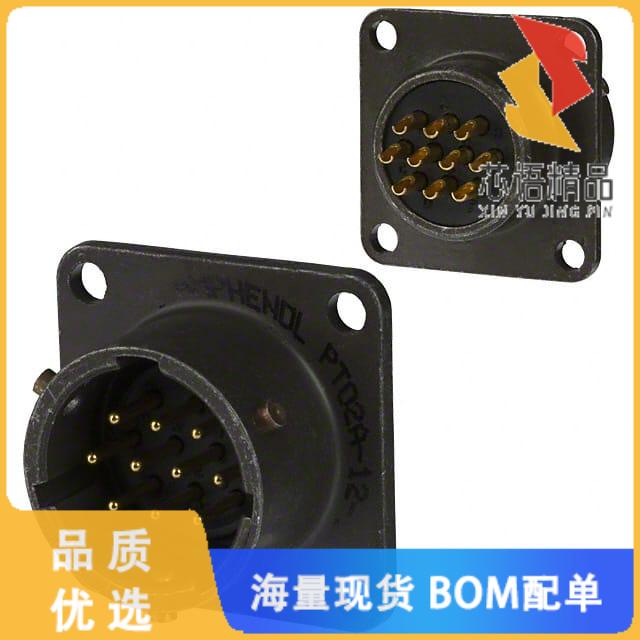 全新PT02E-12-10P原装(CONN RCPT MALE 10P GOLD SLD