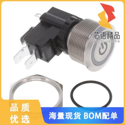 全新AVH25LSSFE1A242604原装(SWITCH PUSHBUTTON SPD