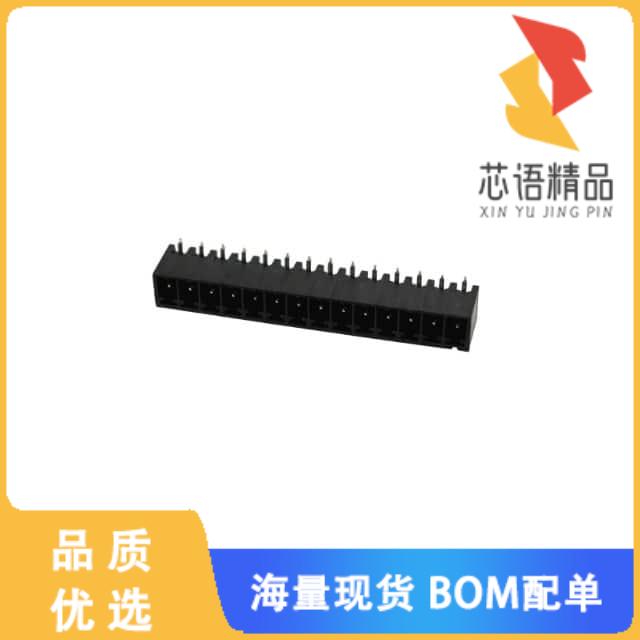 全新1-2342077-4原装(TERM BLCK HDR 14POS 90DEG 3.