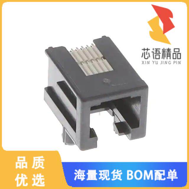 全新1-215876-3原装(CONN MOD JACK 6P6C R/A UNSHLD)正品