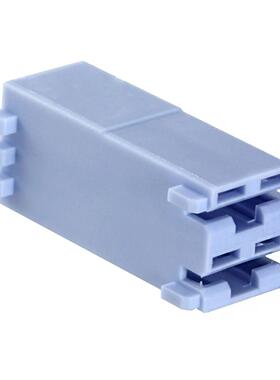 全新521204-6原装(CONN RCPT HOUSING 0.25 2POS BLU