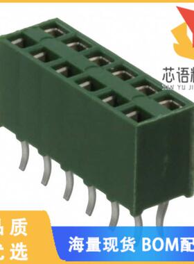 全新215307-6原装(CONN RCPT 12POS 0.1 GOLD PCB)正品