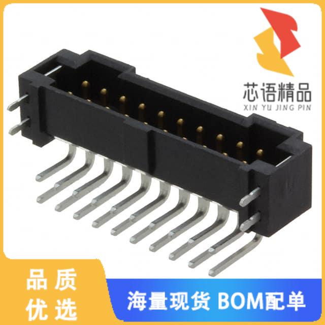 全新T2M-110-01-L-D-RA-WT原装(CONN HEADER R/A 20P