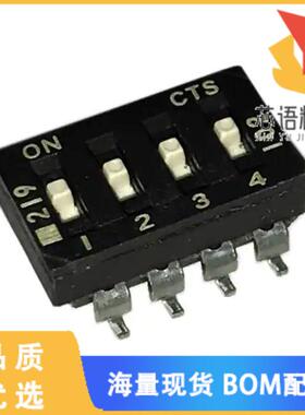 全新219-4LPS原装(SWITCH SLIDE DIP SPST 100MA 20V)正品