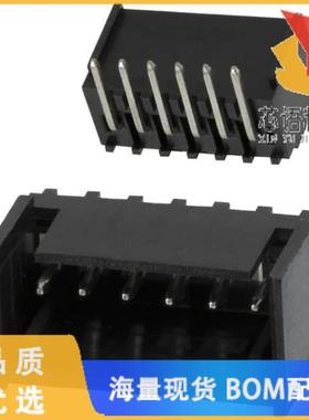 全新2-644803-6原装(CONN HEADER R/A 6POS 2.54MM)正品