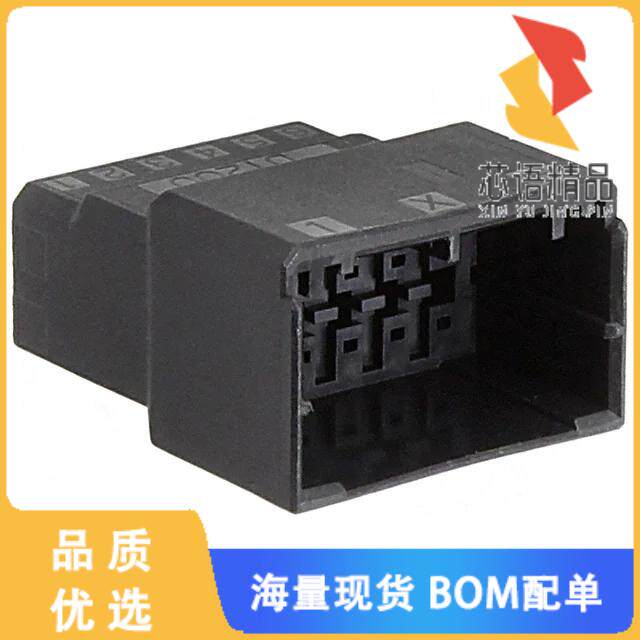 全新1-1903130-6原装(CONN PLUG HSNG 12POS DUAL KE