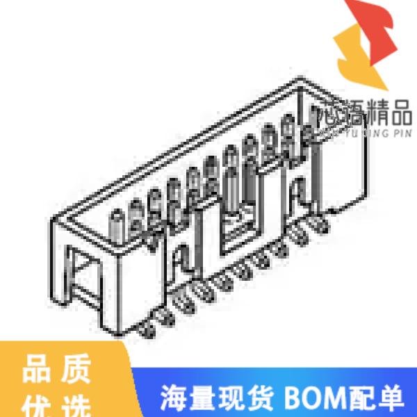 全新72454-010V原装(CONN HEADER SMD 10POS 2.54MM)正品