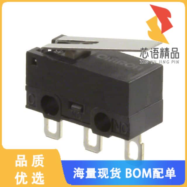 全新D2F-01L-D3原装(SWITCH SNAP ACT SPDT 100MA 30