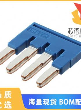 全新3036893原装(JUMPER TERM BLK 4POS FLAT PIN)正品