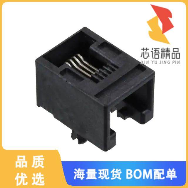 全新0955012641原装(CONN MOD JACK 6P4C R/A UNSHLD)正品