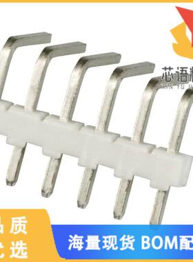 全新3-644457-6原装(CONN HEADER R/A 6POS 2.54MM)正品