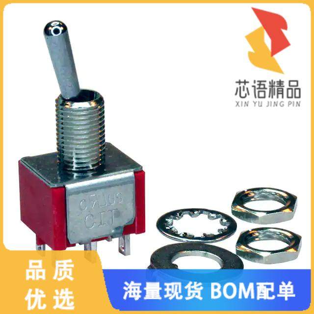 全新ANT21SEBQE原装(SWITCH TOGGLE DPDT, ON-NONE-O