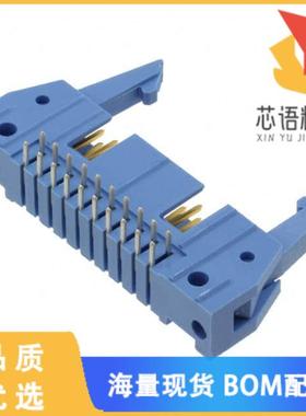 全新2-5499141-4原装(CONN HEADER R/A 20POS 2.54MM)正品