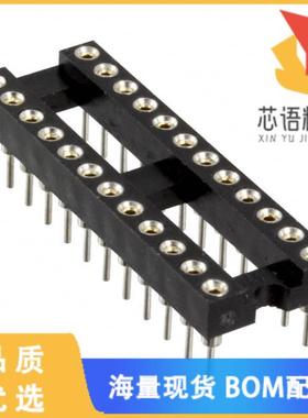 全新SA243000原装(CONN IC DIP SOCKET 24POS GOLD)正品