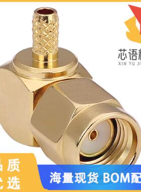 全新CONREVSMA012-G原装(CONN RPSMA PLUG R/A 50OHM