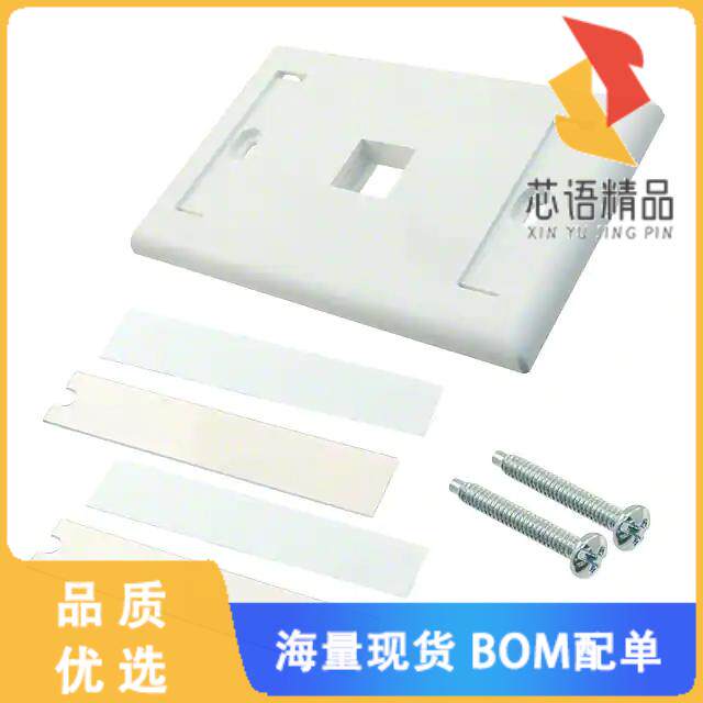 全新NK1FWHY原装(FACEPLATE SNGL GANG 1PORT WHITE)正品