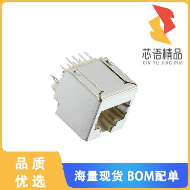 全新6116202-6原装(CONN MOD JACK 8P8C VERT SHIELD