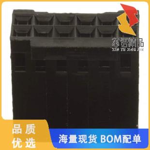 HOUSING 12POS 正品 7原装 DUAL CONN POL 全新87631 .100