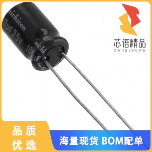 全新UVP1E101MPD原装(CAP ALUM 100UF 20% 25V RADIA