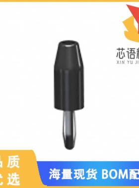 全新6079原装(CONN BANANA PLUG SLDRLESS BLACK)正品