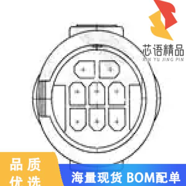 全新172191-1原装(CONN PLUG HSG FMALE 8POS INLINE)正品