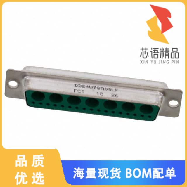 全新DD24W7SA00LF原装(CONN D-SUB RCPT 24POS SLDR